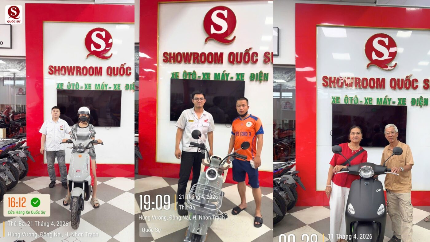 Ưu đãi cho khách hàng mua xe điện tại cửa hàng