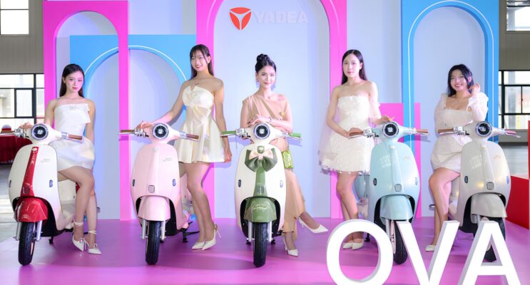 Xe máy điện yadea ova thiết kế với nhiều kiểu dáng màu sắc đẹp