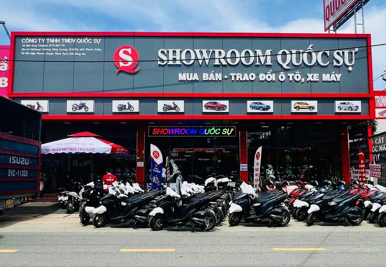 Cửa hàng xe điện Quốc Sự tại Nhơn Trạch