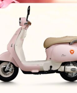 Xe máy điện yadea ova màu hồng